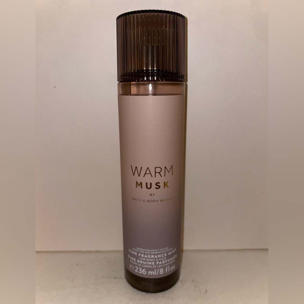 Bath & Body Works Warm Musk Fragrance Mist 8oz Discontinued New
